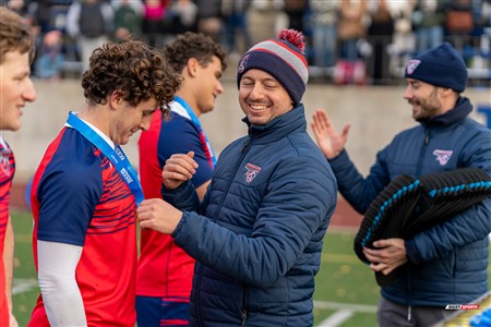 RSEQ 2024 - Finale Rugby Univ Masc - ETS vs Ottawa - Medailles ETS
