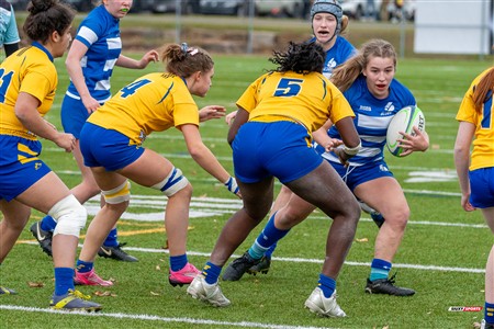 RSEQ 2024 - Final Rugby Fem CEGEP - John Abbott (12) vs (21) Dawson - Second Half
