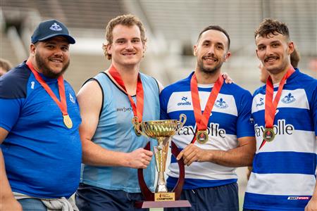 ECRC 2024 - Rugby Québec vs Rock Newfoundland -  Avant et après match