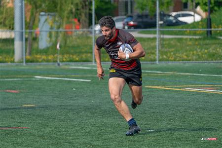 RQ 2024 - Super Ligue M - Parc Olympique (29) vs (15) Club de Rugby de Québec - 1ère mi-temps
