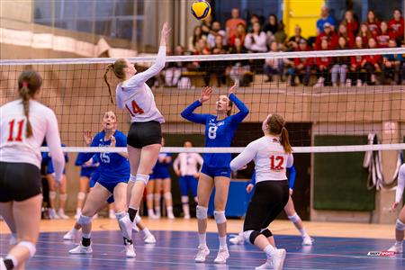RSEQ - 2024 Volley F - U de Montréal (3) vs (2) U Laval