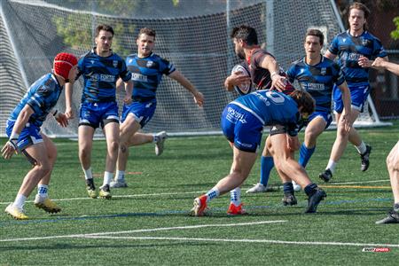 RQ 2024 - Super Ligue M - Parc Olympique (29) vs (15) Club de Rugby de Québec - 1ère mi-temps