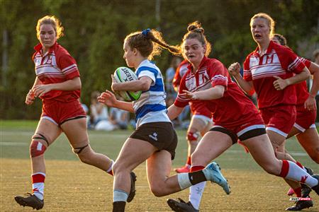 RSEQ 2024 - Rugby Univ F - Université de Montréal (41) vs (7) McGill University