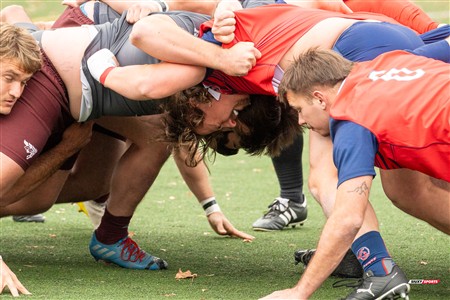 RSEQ 2024 - Finale Rugby Univ Masc - ETS (19) vs (14) Ottawa - 1 Mi-Temps Reel A
