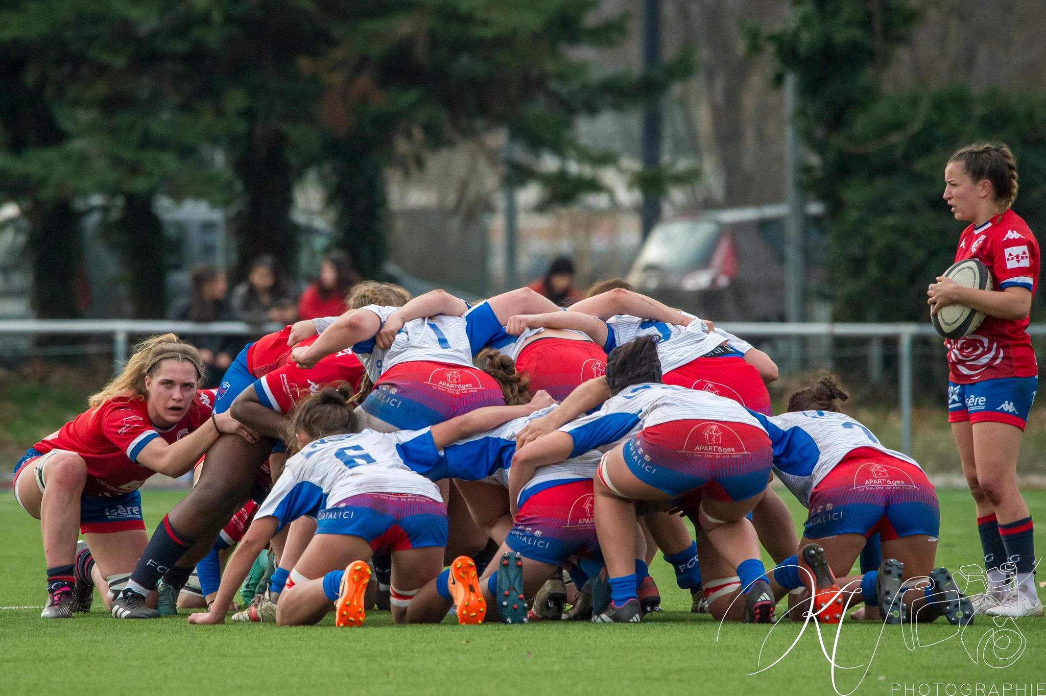Lea CHAMPON -  FC Grenoble Rugby - Blagnac - Rugby - 2024 Élite 1 Féminine - FC Grenoble Amazones (18)  vs (13) Blagnac (#E1G24FCGBLA02) Photo by: Karine Valentin | Siuxy Sports 2024-02-18