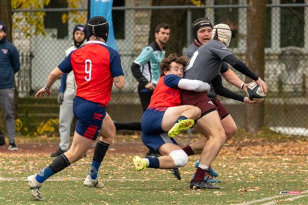 RSEQ 2024 - Finale Rugby Univ Masc - ETS (19) vs (14) Ottawa - 1 Mi-Temps Reel B