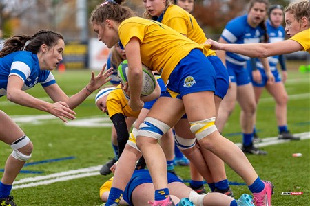 RSEQ 2024 - Final Rugby Fem CEGEP - John Abbott (12) vs (21) Dawson - Second Half