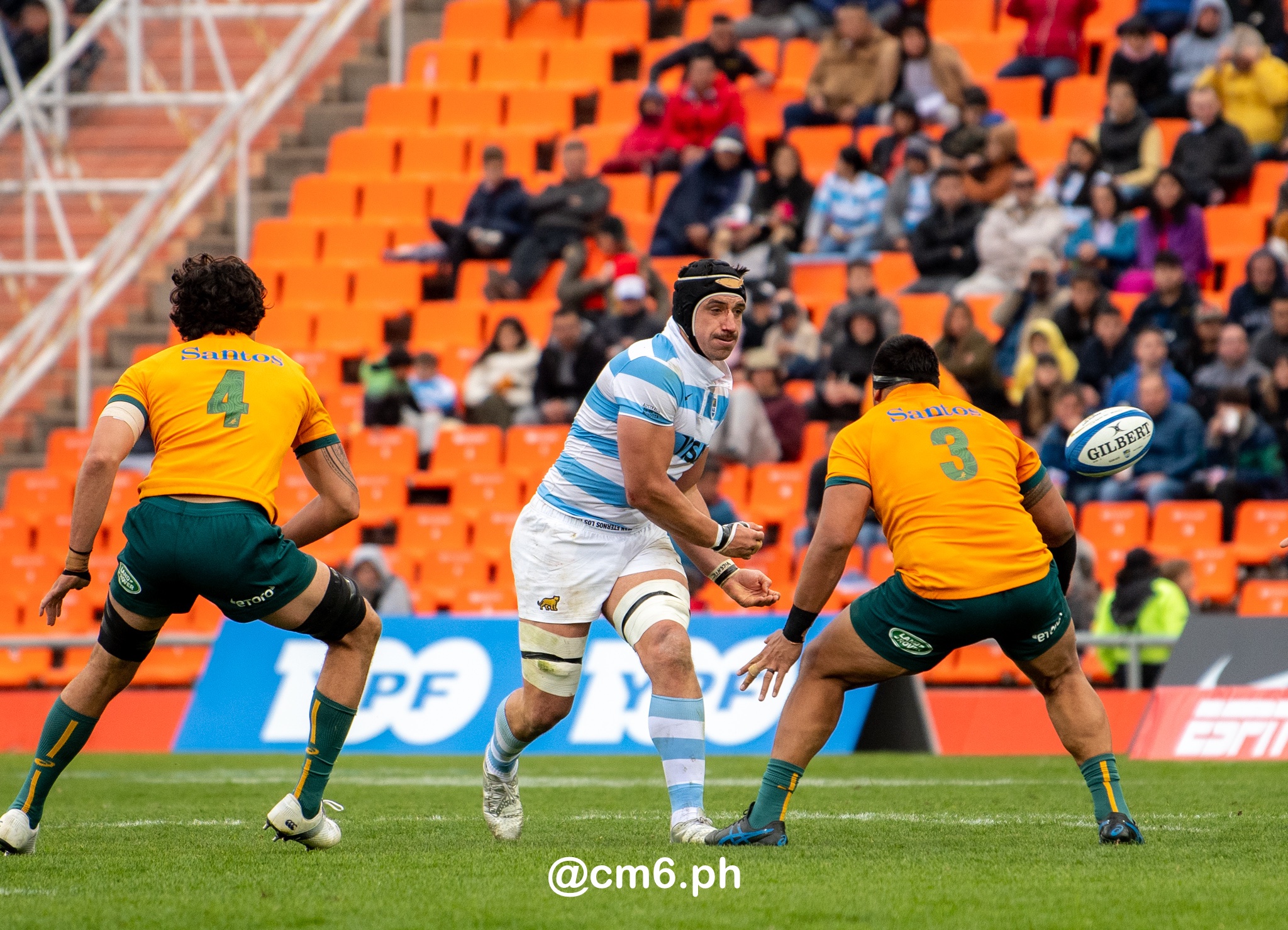  Selección Argentina de Rugby XV - Australia national rugby union team (M) - Rugby - Rugby Championship - Pumas (26) vs (41) Australia - Mendoza - Reel B (#RCH22ARGAUSb07) Photo by: Christian Mas | Siuxy Sports 2022-07-06