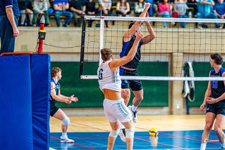RSEQ - 2024 VOLLEY M - U DE MONTRÉAL (1) VS (3) U DE SHERBROOKE - Reel 1