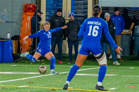 RSEQ 2024 Final Soccer Fém - U de Montréal (1) vs (2) U Laval (par pénalités après 1-1)