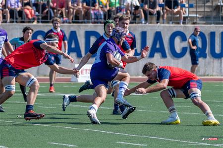 RSEQ 2024 - Rugby Univ. Masc - ETS (43) vs (10) Bishop's - 2nd Half
