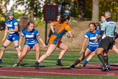 RSEQ 2024 - Démi Finale Rugby Fem Cegep - André Laurendeau (31) vs (43) Dawson