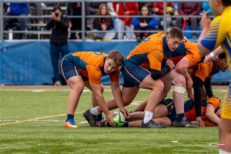 RSEQ 2024 - Final Rugby Masc CEGEP - John Abbott (48) vs (18) André Laurendeau - First Half