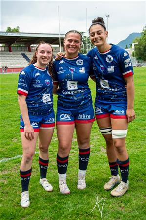 FFR 2024 Élite 1 F - FC Grenoble Amazones (23) vs (17) Stade Toulousain