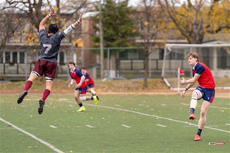 RSEQ 2024 - Finale Rugby Univ Masc - ETS (19) vs (14) Ottawa - 1 Mi-Temps Reel B