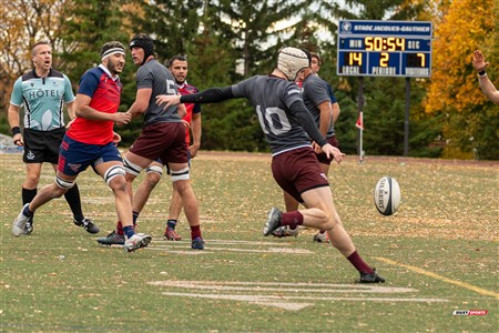 RSEQ 2024 - Finale Rugby Univ Masc - ETS (19) vs (14) Ottawa - 2 Mi-Temps Reel A