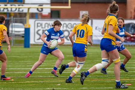 RSEQ 2024 - Final Rugby Fem CEGEP - John Abbott (12) vs (21) Dawson - Second Half