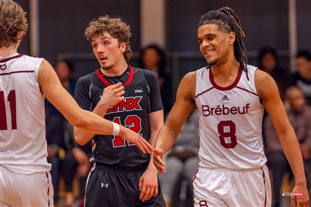 RSEQ 2024 Basketball M D1 - Brébeuf (92) vs (77) É.Montpetit - 2nd half