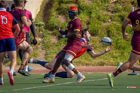 RSEQ 2024 Rugby M - ETS (40) vs (14) Concordia U. - 1ère mi-temps