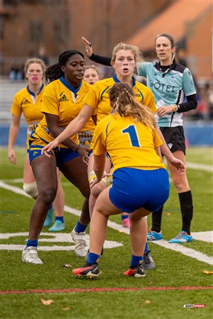 RSEQ 2024 - Final Rugby Fem CEGEP - John Abbott (12) vs (21) Dawson - First Half