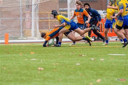 RSEQ 2024 - Final Rugby Masc CEGEP - John Abbott (48) vs (18) André Laurendeau - Second Half