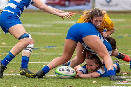 RSEQ 2024 - Final Rugby Fem CEGEP - John Abbott (12) vs (21) Dawson - First Half