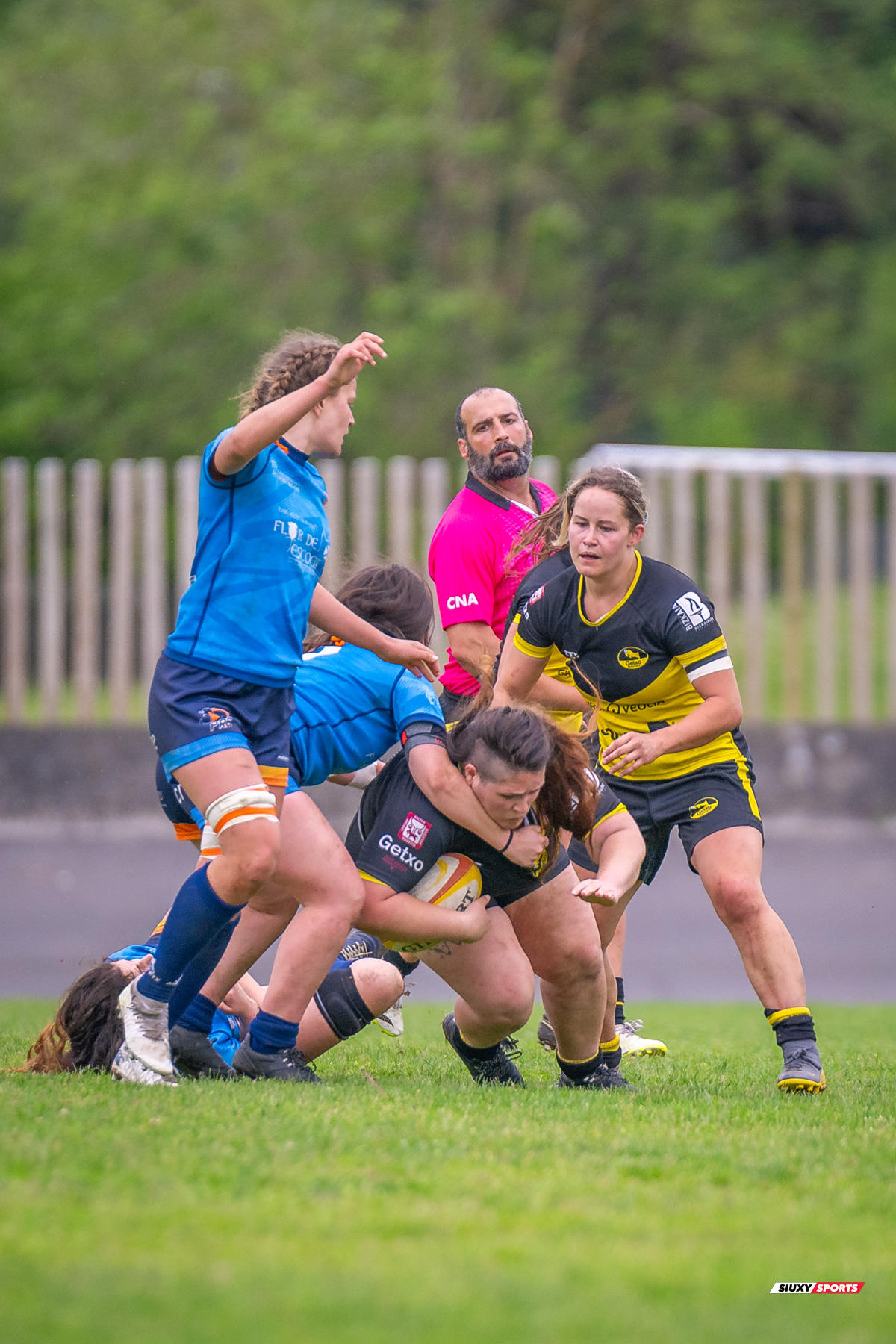  Getxo Artea Rugby Taldea - Pinguinas Rugby Burgos - Rugby - FER 2024 - DHB F - GETXO NESKAK RT (29) VS (10) Pinguinas Burgos (#FER24GETPIN05) Photo by: Fredy Monfoto | Siuxy Sports 2024-05-12