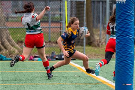 RQ 2024 - Match Pré-Saison - Rugby Club Montréal (10) vs (41) Town of Mount Royal - F