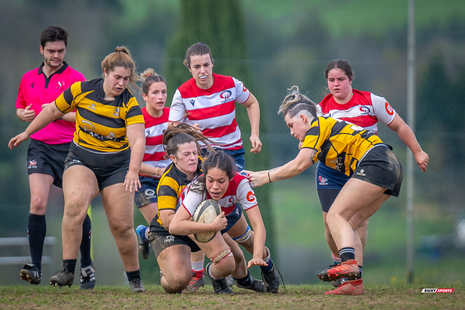  Elorrio Rugby Taldea - Universitario Bilbao Rugby - Rugby - FER 2024 - Sr Fem - Elorrio RT vs Universitario Bilbao Rugby - Neskak (#FER24ERTUBR03) Photo by: Fredy Monfoto | Siuxy Sports 2024-03-17