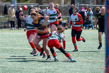 RQ 2024 - Match Pré-Saison - Rugby Club Montréal (10) vs (41) Town of Mount Royal - F