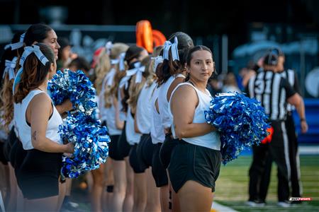 RSEQ 2024 Cherleeding Carabins - Match de Football contre le Vert-et-Or