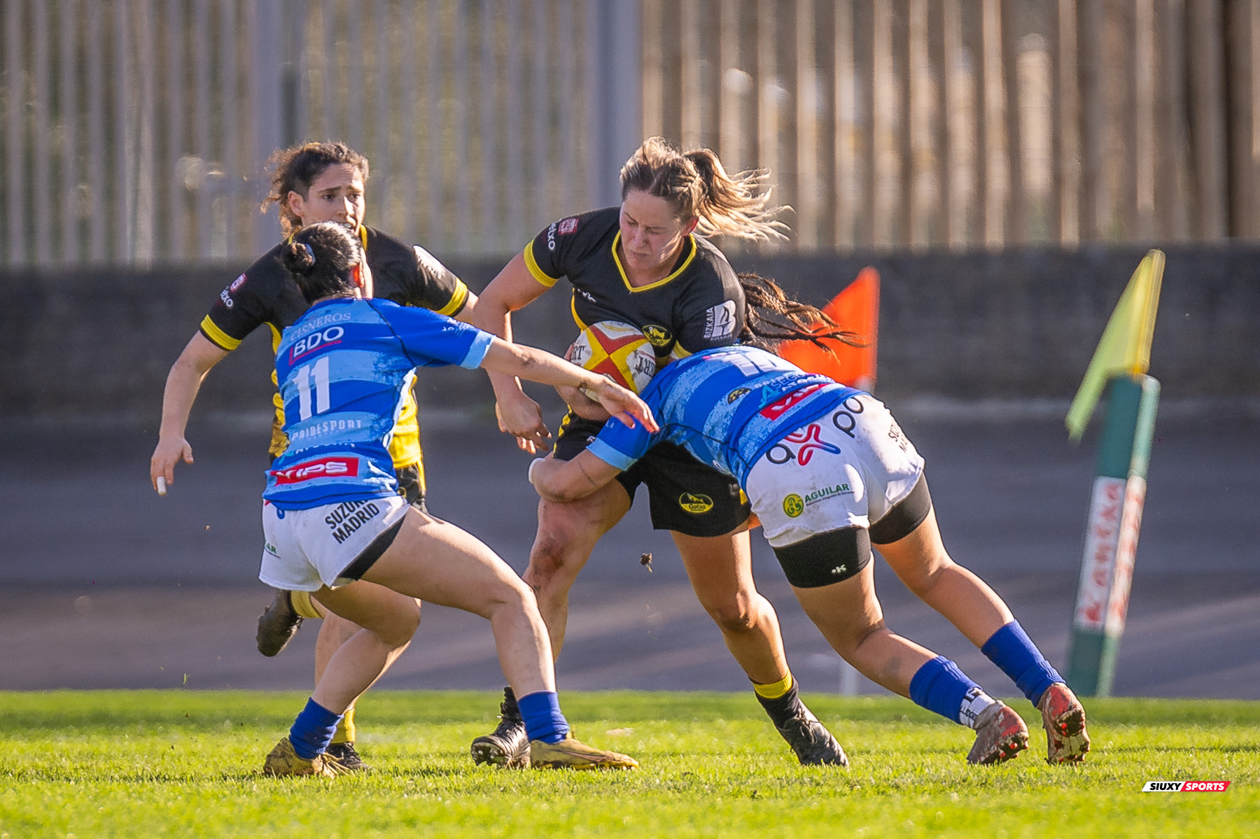  Getxo Artea Rugby Taldea - Club de Rugby Cisneros - Rugby - FER 2024 - DHB F - Getxo Neskak Rt (25) vs (13) Cisneros (#FER24DHBGNCIS02) Photo by: Fredy Monfoto | Siuxy Sports 2024-02-17