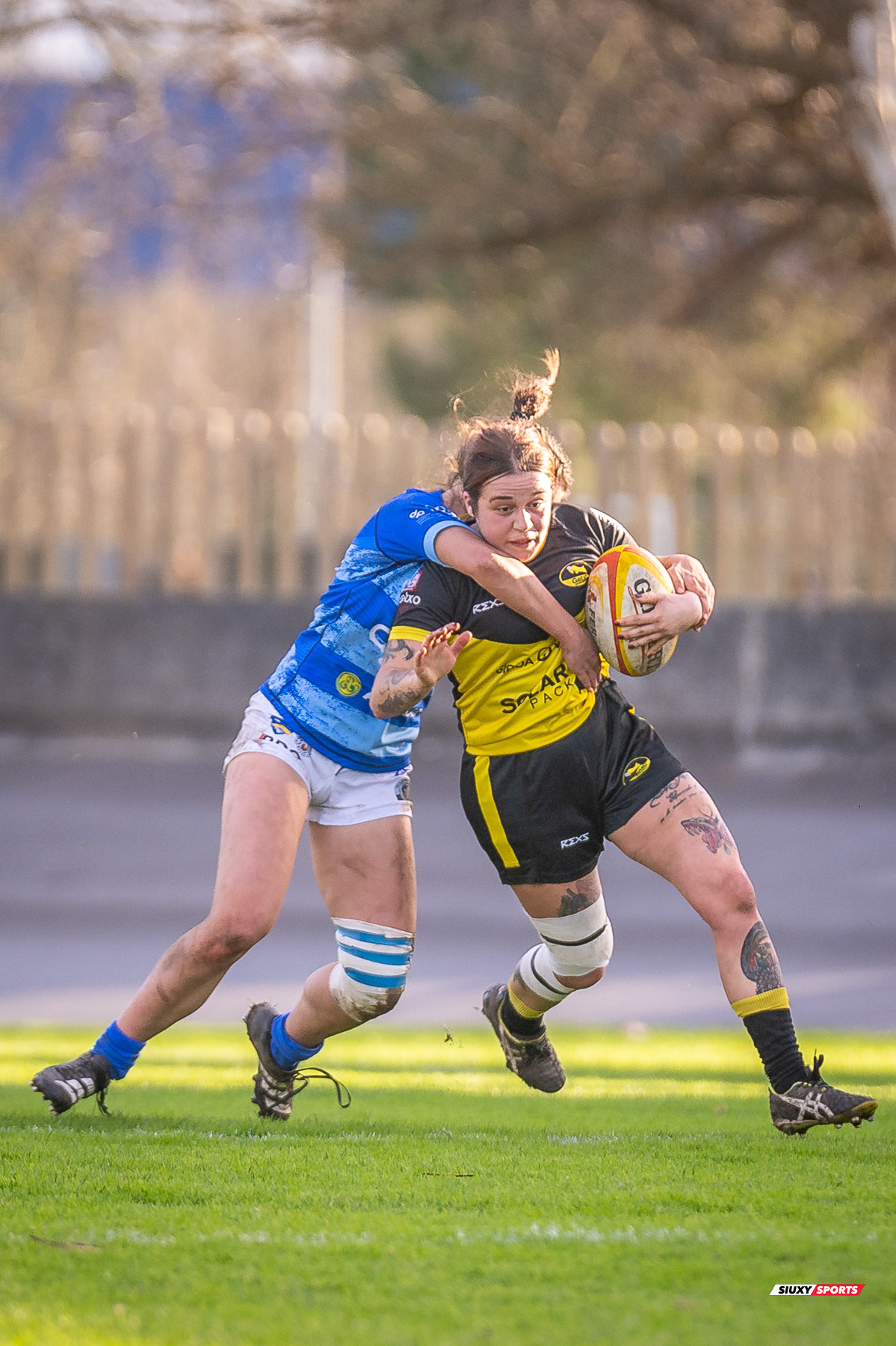  Getxo Artea Rugby Taldea - Club de Rugby Cisneros - Rugby - FER 2024 - DHB F - Getxo Neskak Rt (25) vs (13) Cisneros (#FER24DHBGNCIS02) Photo by: Fredy Monfoto | Siuxy Sports 2024-02-17