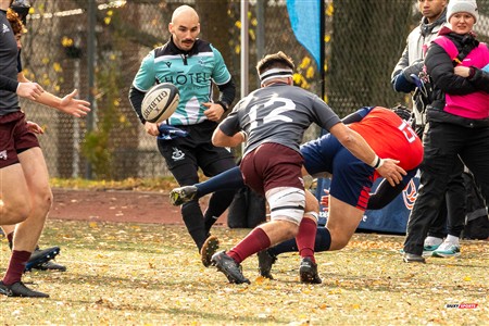 RSEQ 2024 - Finale Rugby Univ Masc - ETS (19) vs (14) Ottawa - 2 Mi-Temps Reel B