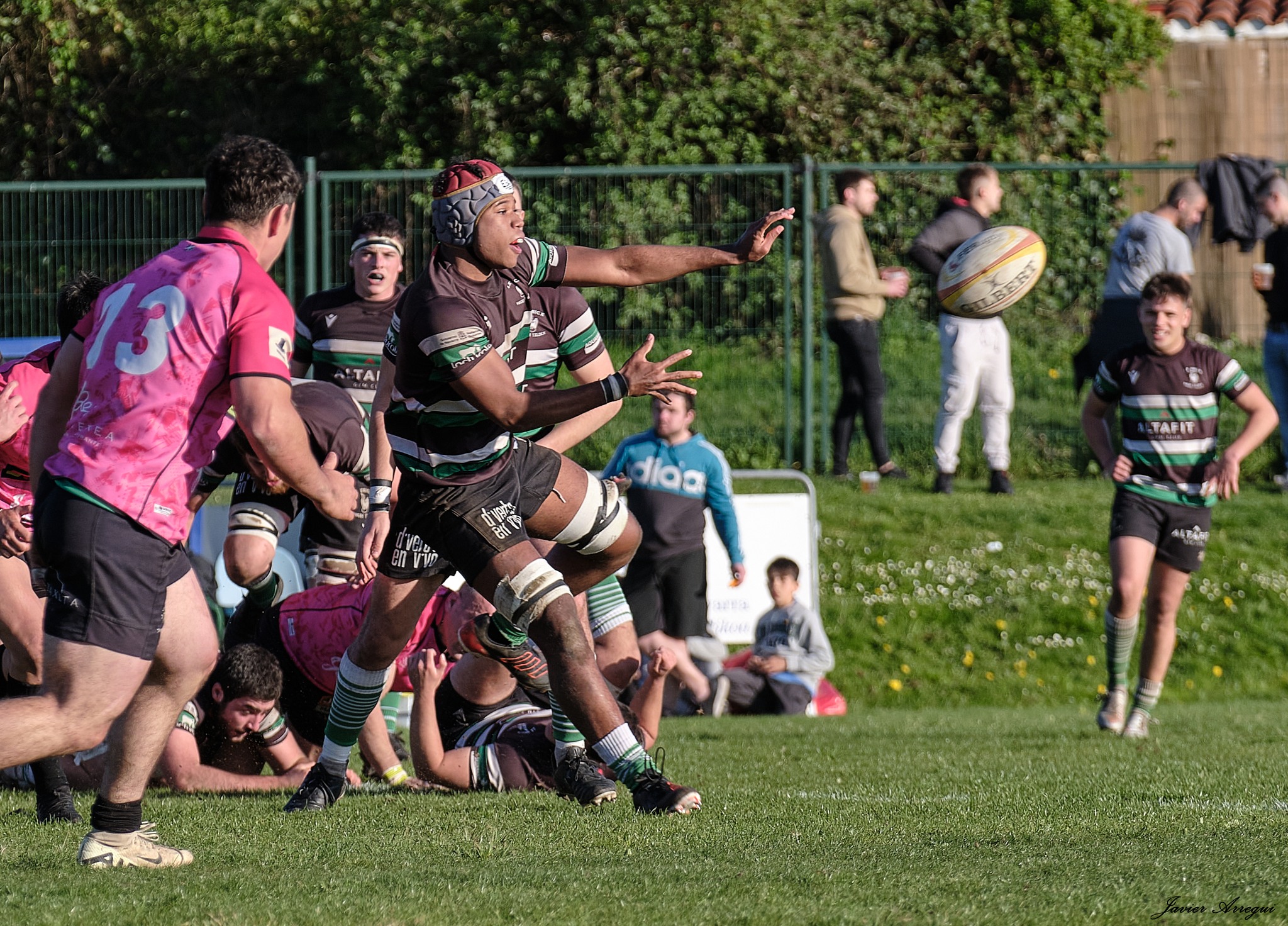 Talla SAMB ALDASORO -  La Única Rugby Taldea - Uribealdea Rugby Kirol Elkartea - Rugby - FER 2024 - DHB - La Unica RT (41) vs (9) Uribealdea Rugby - Reel 2 (#FER24DHBUNIURI02) Photo by: Javier Arregui | Siuxy Sports 2024-03-23