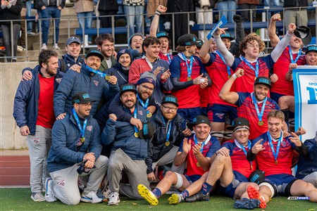 RSEQ 2024 - Finale Rugby Univ Masc - ETS vs Ottawa - Célébrations