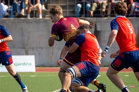 RSEQ 2024 Rugby M - ETS (40) vs (14) Concordia U. - 1ère mi-temps