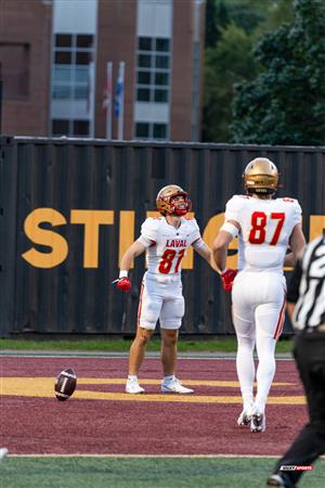RSEQ 2024 Football - Stingers (11) vs (36) Rouge-et-Or - 1st half