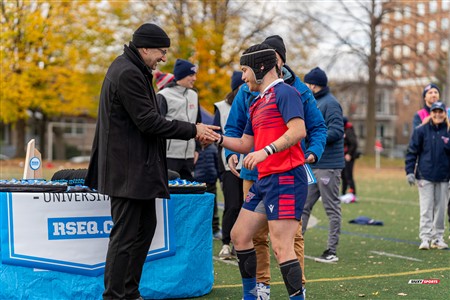 RSEQ 2024 - Finale Rugby Univ Masc - ETS vs Ottawa - Medailles ETS