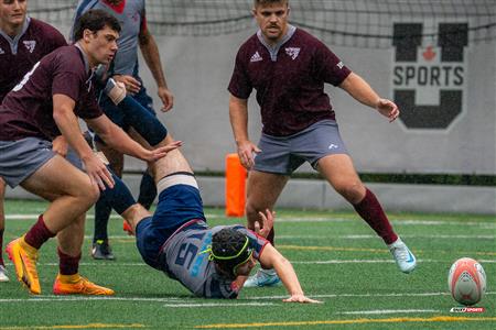 Rugby Univ. Masc. Dével. - Ottawa U (5) vs (20) ETS - 1st Half