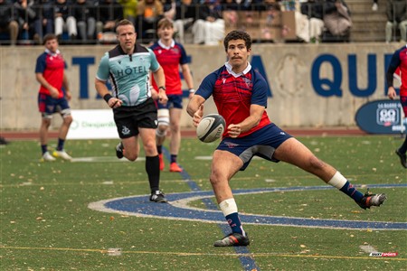 RSEQ 2024 - Finale Rugby Univ Masc - ETS (19) vs (14) Ottawa - 2 Mi-Temps Reel B