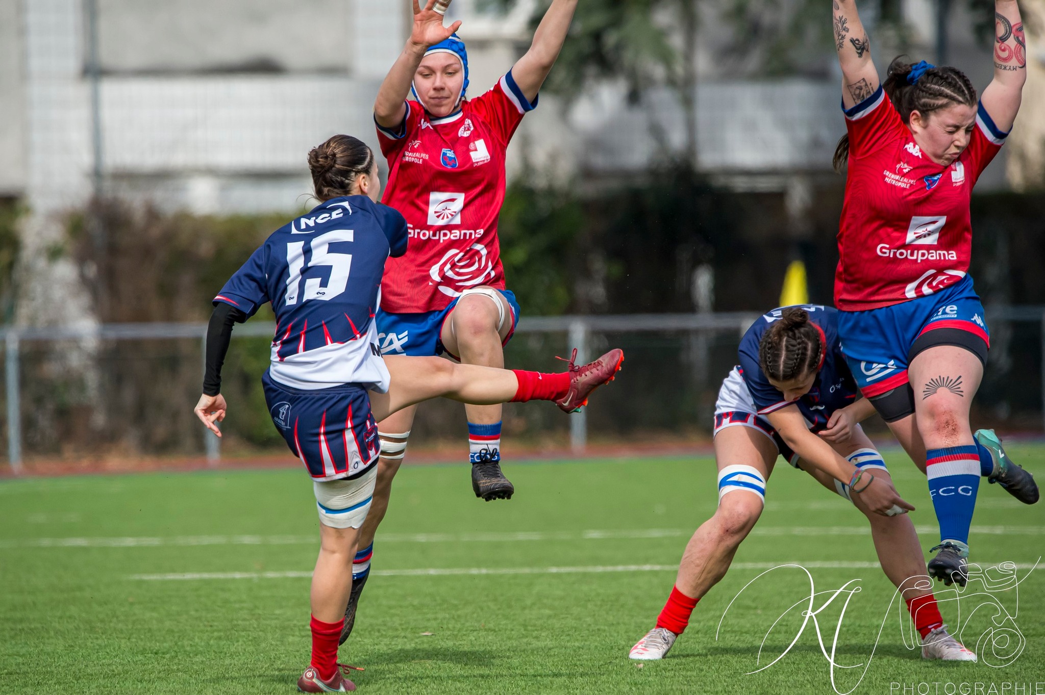  FC Grenoble Rugby - Blagnac - Rugby - 2024 Réserve FÉMININE - FC GRENOBLE AMAZONES VS BLAGNAC (#R24FCGBLA02) Photo by: Karine Valentin | Siuxy Sports 2024-02-18