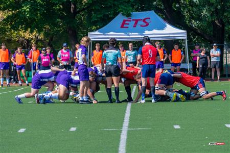 RSEQ 2024 - Rugby Univ. Masc - ETS (43) vs (10) Bishop's - 1st Half