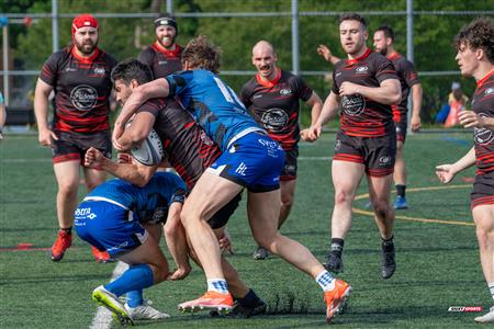 RQ 2024 - Super Ligue M - Parc Olympique (29) vs (15) Club de Rugby de Québec - 1ère mi-temps