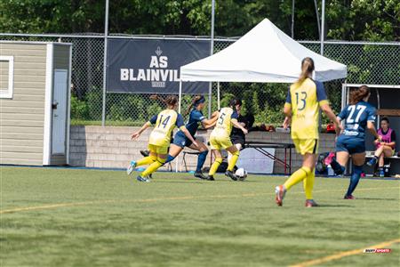 PLSQ - F - AS de Blainville (2) vs (0) CS Longueil - 1st half