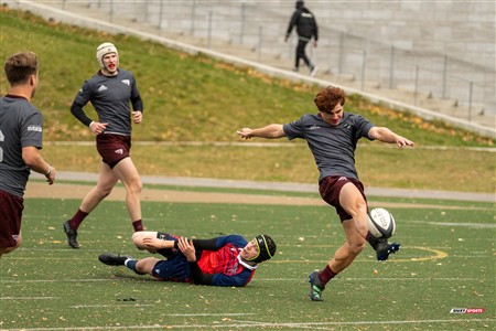 RSEQ 2024 - Finale Rugby Univ Masc - ETS (19) vs (14) Ottawa - 2 Mi-Temps Reel A
