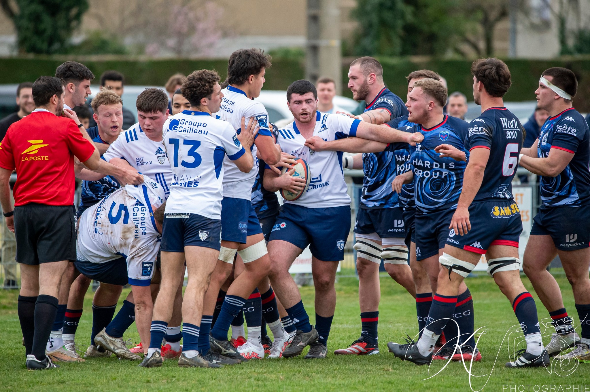  FC Grenoble Rugby - US Colomiers - Rugby - 2024 Espoirs - FC Grenoble (19) vs (13) US Colomiers (#ESP24FCGUSC03) Photo by: Karine Valentin | Siuxy Sports 2024-03-17