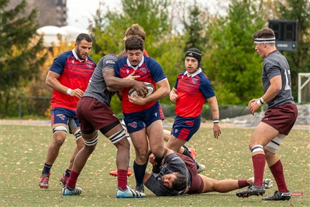 RSEQ 2024 - Finale Rugby Univ Masc - ETS (19) vs (14) Ottawa - 2 Mi-Temps Reel A