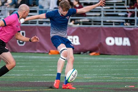 RSEQ 2024 - Rugby Univ. Masc - Ottawa U (18) vs (16) ETS - 1st Half