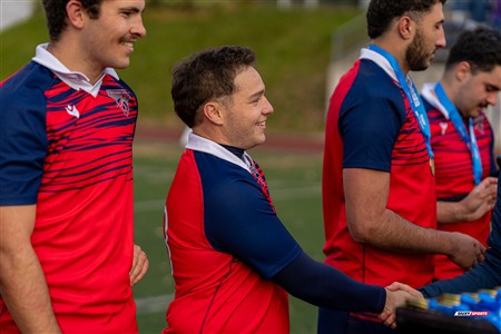 RSEQ 2024 - Finale Rugby Univ Masc - ETS vs Ottawa - Medailles ETS